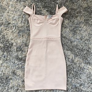 ASOS light pink dress
